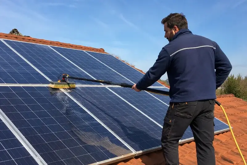 Nettoyage et entretien de panneaux solaires à Saintes-Maries-de-la-Mer
