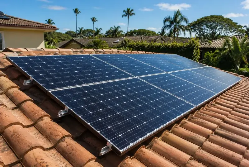 Installation de panneaux solaires à Saintes-Maries-de-la-Mer